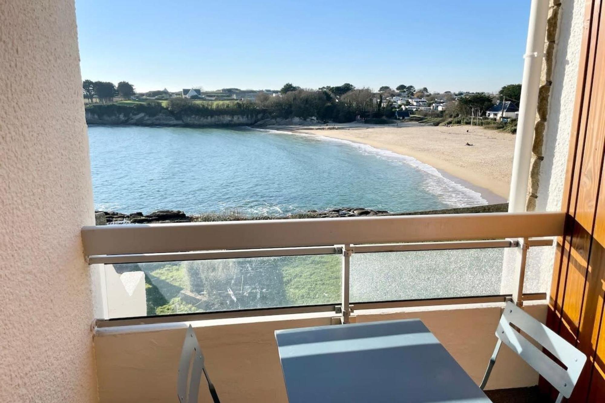 Pieds Dans L'Eau T2 Archi Cosy - Vue Mer 180 Ploemeur Exterior foto
