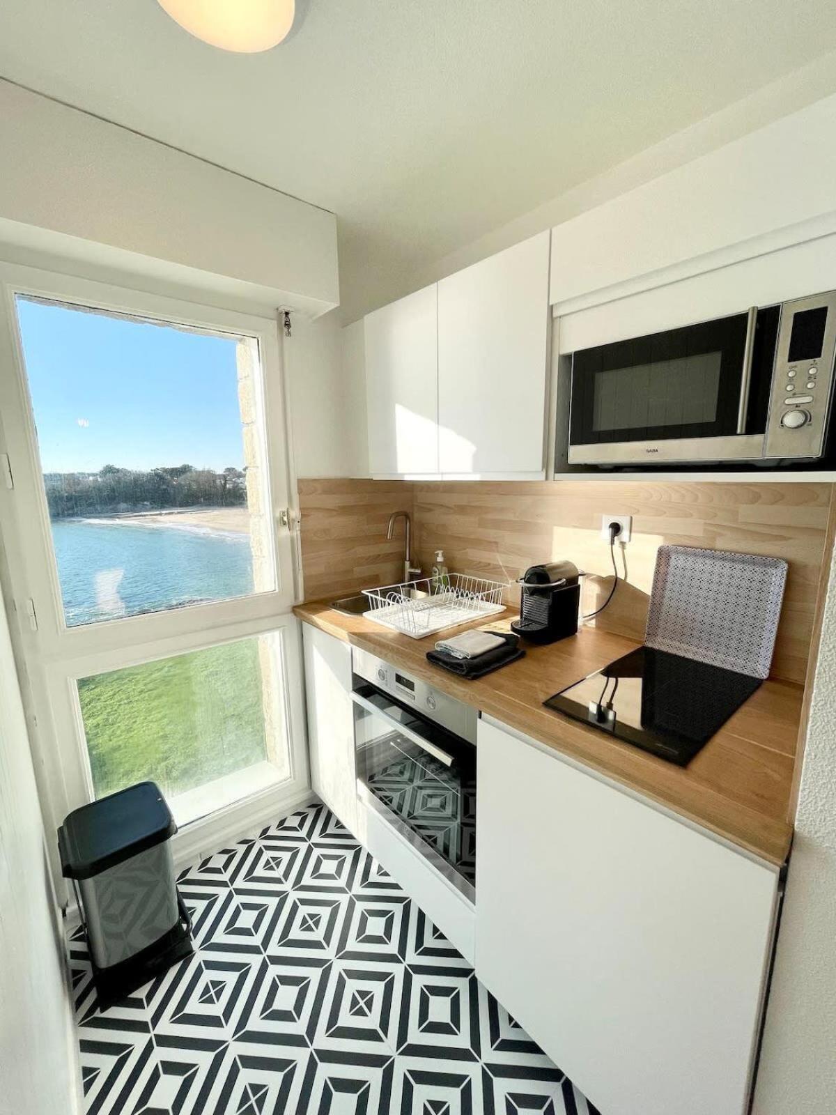 Pieds Dans L'Eau T2 Archi Cosy - Vue Mer 180 Ploemeur Exterior foto